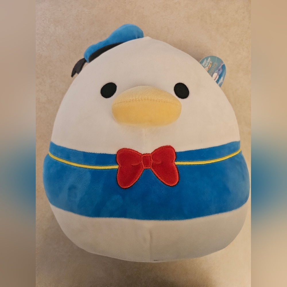 Donald Duck Squishmallow Disney 10" inch Plush Kellytoy